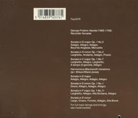 Piers Adams: Handel Recorder Sonatas
