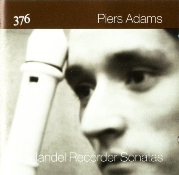 Piers Adams: Handel Recorder Sonatas
