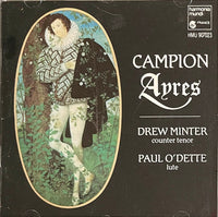 Drew Minter & Paul O'Dette: Campion Ayres w/ Cut Mark