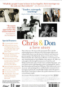 Chris & Don: A Love Story w/ Booklet