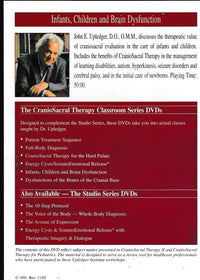 Craniosacral Therapy Studio Series: Infants, Children & Brain Dysfunction Live Classroom Footage