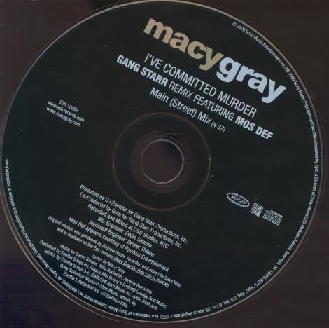 Macy Gray: I've Committed Murder w/ No Artwork