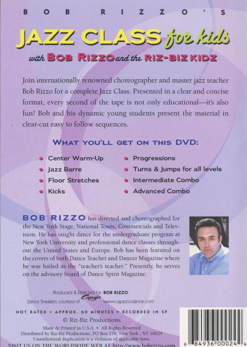 Bob Rizzo's Jazz Dance Class For Kids – NeverDieMedia