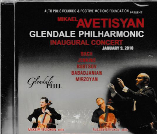 Mikael Avetisyan: Glendale Philharmonic Inaugural Concert w/ Cracked Case