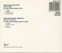 Trio Zingara: Shostakovitch / Ravel: Piano Trios