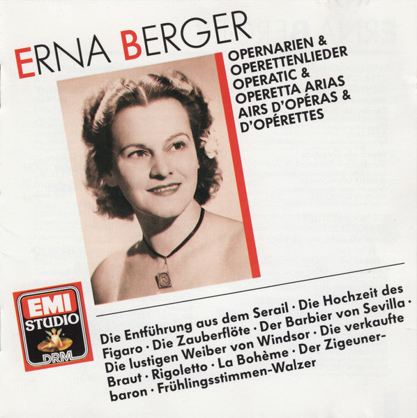 Erna Berger: Opernarien & Operettenlieder