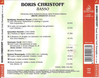 Boris Christoff: Recital w/ Cracked Case