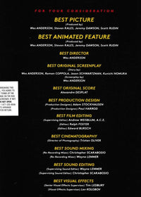 Isle Of Dogs FYC - NeverDieMedia