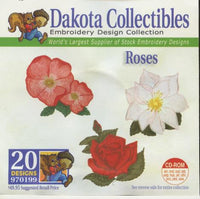 Dakota Collectibles Embroidery Design Collection: Roses
