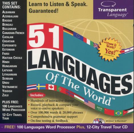 51 Languages Of The World – NeverDieMedia