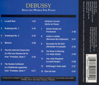 Debussy: Selected Works For Piano