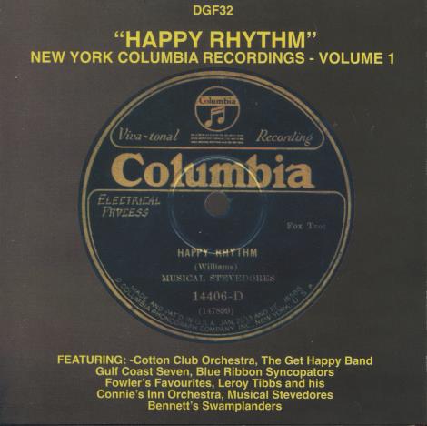 Happy Rhythm: New York Columbia Recordings Volume 1
