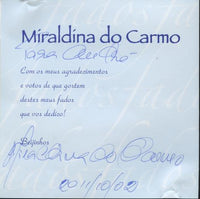 Míraldína Do Carmo: Chama-Me Apenas Mulher Signed