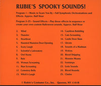 Rubie's Spooky Sounds w/ Back Artwork