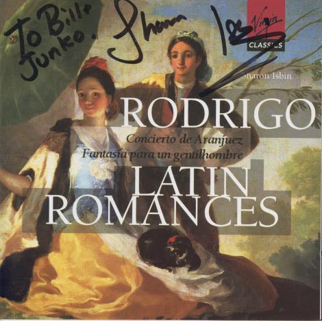 Sharon Isbin: Rodrigo & Latin Romances Signed 2-Disc Set - NeverDieMedia