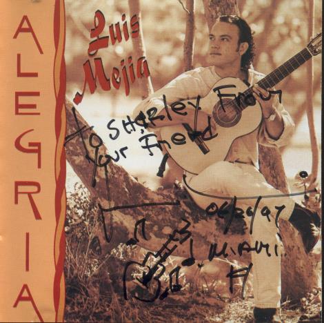 Luis Mejia: Alegria Signed