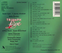 Triumph Of Love: Original Broadway Cast Signed