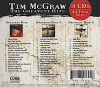 Tim McGraw: Greatest Hits Volumes 1, 2 & 3 Limited 3-Disc Set