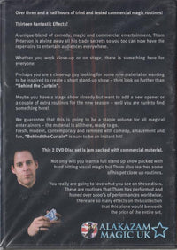 Behind The Curtain With Thom Peterson 2-Disc Set