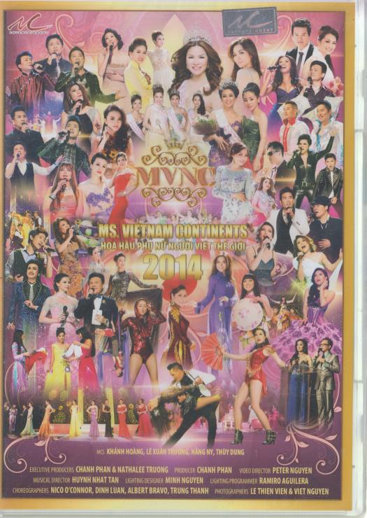 Ms. Vietnam Continents 2014 2-Disc Set