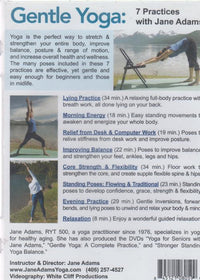 Gentle Yoga: 7 Practices For Your Day With Jane Adams