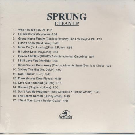 Sprung: Soundtrack Clean Promo
