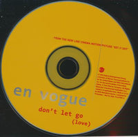 En Vogue: Don't Let Go (Love) 2-Track Promo w/ Back Artwork