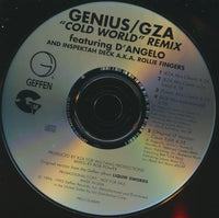 The Genius / GZA: Cold World: Remix 5-Track Promo w/ Back Artwork