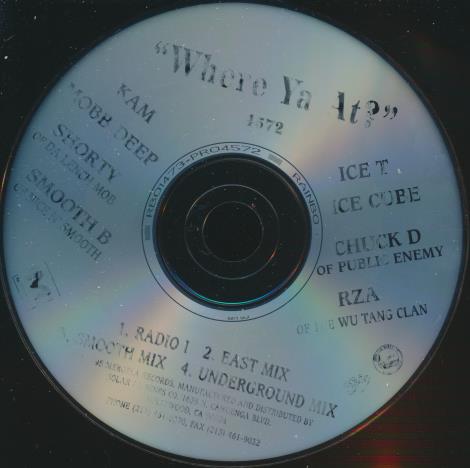 Where Ya At? Promo w/ No Artwork