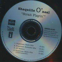 Shaquille O'Neal: Strait Playin' 4-Track Promo w/ Back Artwork