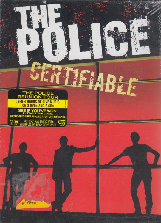 The Police: Certifiable 4-Disc Set
