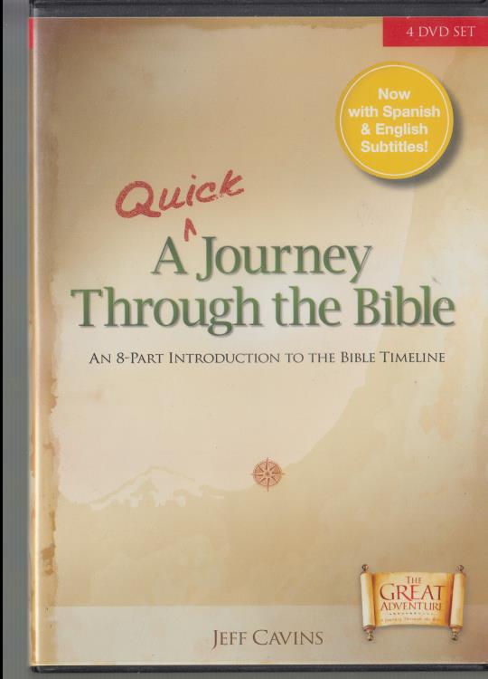 A Quick Journey Through The Bible: An 8-Part Introduction To The Bible Timeline 4-Disc Set