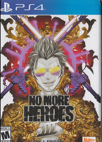 No More Heroes III: Musical Selections Day 1 Edition w/ CD, Artbook, & License Plate