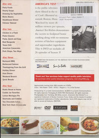 America's Test Kitchen: Season Three 4-Disc Set