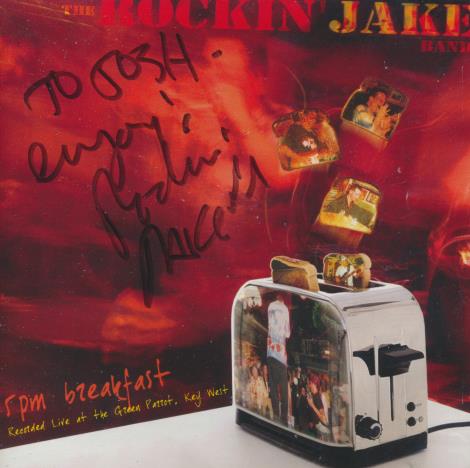 The Rockin' Jake Band: 7pm Breakfast Signed