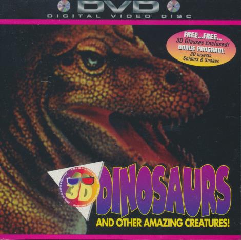 3D Dinosaurs And Other Amazing Creatures! w/ No Glasses