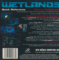 Wetlands: Demo Disc w/ Artwork