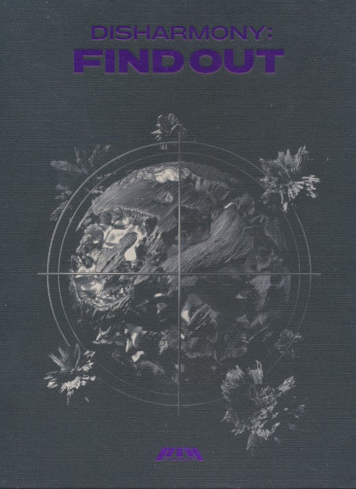 P1Harmony: Disharmony: Find Out: Turn Out Version w/ Booklet & Bookmark