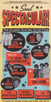 Soul Spectacular! The Greatest Soul Hits Of All Time 5-Disc Set (Bonus Disc) w/ Booklet