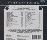 Les Choeurs De Pierre Kaelin, Fribourg: Gregoriani Cantus