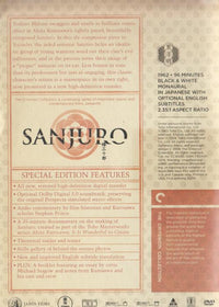Sanjuro The Criterion Collection w/ Booklet