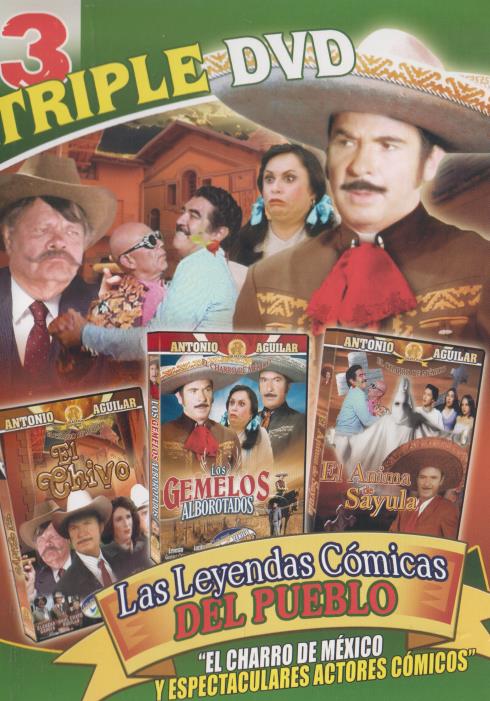 Las Leyendas Comicas Del Pueblo 3-Disc Set