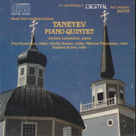 Sergei Taneyev: Piano Quintet Op. 30 For 2 Violins, Viola, And Cello