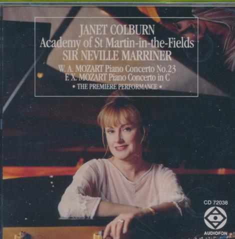 Janet Colburn: W.A. Mozart: Piano Concerto No. 23 / F.X. Mozart: Piano Concerto In C