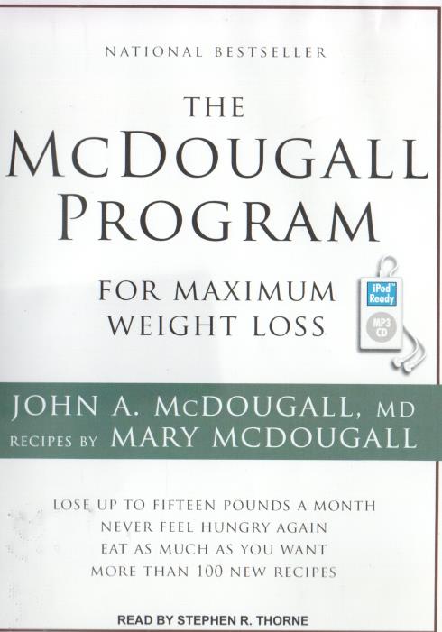 The McDougall Program For Maximum Weight Loss MP3 Unabridged