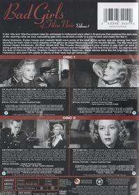 Bad Girls Of Film Noir Volume 1 2-Disc Set