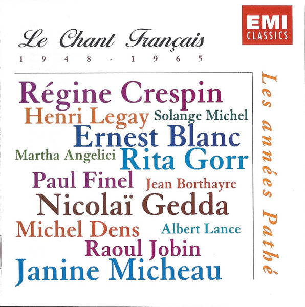 Le Chant Francais 1948-1965: Les Annees Pathe 10-Disc Set