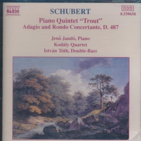 Schubert: Piano Trout Quintet; Adagio And Rondo Concertante, D. 487