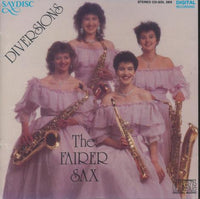 The Fairer Sax Saxophone Quartet: Diversions