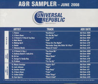 A&R Sampler: June 2008 Vol.  19 Promo